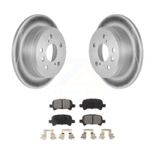 Charger l&#39;image dans la galerie, Rear Coated Disc Brake Rotors And Ceramic Pads Kit For Toyota Camry Solara