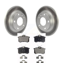 Load image into Gallery viewer, Rear Coated Disc Brake Rotors And Ceramic Pads Kit For Audi A4 S4