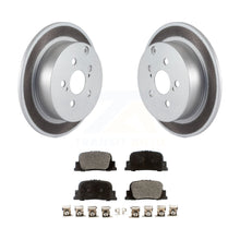 Charger l&#39;image dans la galerie, Rear Coated Disc Brake Rotors And Ceramic Pads Kit For 2005-2010 Scion tC