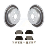 [Rear] 2005-2010 Scion tC Premium Coated Rotors & Ceramic Pads Brake Kit For Max Braking