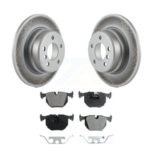 Charger l&#39;image dans la galerie, Rear Coated Disc Brake Rotors And Ceramic Pads Kit For BMW X5