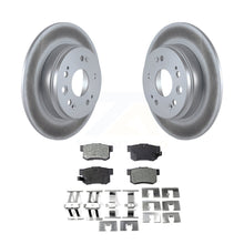 Load image into Gallery viewer, Rear Coated Disc Brake Rotors And Ceramic Pads Kit For 2002-2004 Honda CR-V