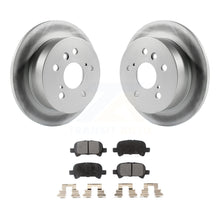 Load image into Gallery viewer, Rear Coated Disc Brake Rotors And Ceramic Pad Kit For Toyota Camry Avalon Solara