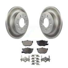 Load image into Gallery viewer, Rear Coated Disc Brake Rotors And Ceramic Pads Kit For 2003-2008 Hyundai Tiburon