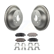 Charger l&#39;image dans la galerie, Rear Coat Brake Rotor Ceramic Pad Kit For Nissan Rogue Sport INFINITI G35 Select