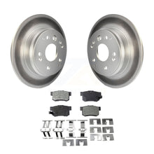 Load image into Gallery viewer, Rear Coated Disc Brake Rotors And Ceramic Pads Kit For Acura TL Honda Element