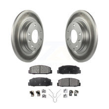 Charger l&#39;image dans la galerie, Rear Coated Disc Brake Rotors And Ceramic Pads Kit For Mazda 6 Protege