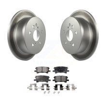 Load image into Gallery viewer, Rear Coated Brake Rotors Ceramic Pad Kit For Lexus Toyota Highlander RX350 RX330