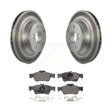 Load image into Gallery viewer, Rear Coated Brake Rotors Ceramic Pad Kit For Mercedes-Benz E350 E320 E500 CLS550