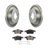 Rear Coated Disc Brake Rotors And Ceramic Pads Kit For Mazda 3 Sport