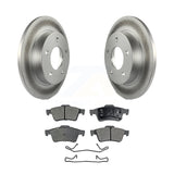 [Rear] 2004-2005 Mazda 3 2.0L Premium Coated Rotors & Ceramic Pads Brake Kit For Max Braking