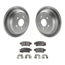 Load image into Gallery viewer, Rear Coated Disc Brake Rotors And Ceramic Pads Kit For 2005-2010 Honda Odyssey