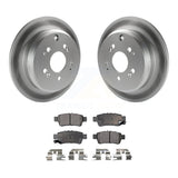 [Rear] 2005-2010 Honda Odyssey Premium Coated Rotors & Ceramic Pads Brake Kit For Max Braking