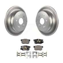 Charger l&#39;image dans la galerie, Rear Coated Disc Brake Rotors And Ceramic Pads Kit For Honda CR-V Acura RDX