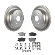 Load image into Gallery viewer, Rear Coated Disc Brake Rotors And Ceramic Pads Kit For Acura RDX