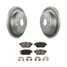 Charger l&#39;image dans la galerie, Rear Coated Disc Brake Rotors And Ceramic Pads Kit For 2006-2014 Honda Ridgeline