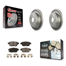 Charger l'image dans la galerie, [Rear] 2006-2014 Honda Ridgeline Premium Coated Rotors &amp; Ceramic Pads Brake Kit For Max Braking