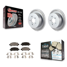Charger l'image dans la galerie, [Rear] 2008-2009 Subaru Legacy 3.0L Premium Coated Rotors &amp; Ceramic Pads Brake Kit For Max Braking