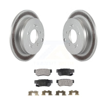 Load image into Gallery viewer, Rear Coated Disc Brake Rotors And Ceramic Pads Kit For 2006-2009 Hyundai Azera