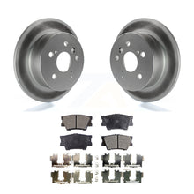 Load image into Gallery viewer, Rear Coated Disc Brake Rotor Ceramic Pad Kit For Toyota Camry Lexus ES350 Avalon