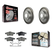 Charger l'image dans la galerie, [Rear] 2006 Mazda 5 To 02 06 Premium Coated Rotors &amp; Ceramic Pads Brake Kit For Max Braking