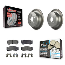Charger l'image dans la galerie, [Rear] 2007-2009 Hyundai Santa Fe Premium Coated Rotors &amp; Ceramic Pads Brake Kit For Max Braking