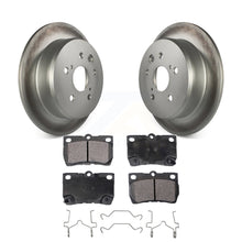 Load image into Gallery viewer, Rear Coated Disc Brake Rotors And Ceramic Pads Kit For Lexus IS250