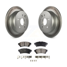 Load image into Gallery viewer, Rear Coated Disc Brake Rotors And Ceramic Pads Kit For Lexus IS250