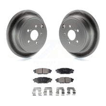 Charger l&#39;image dans la galerie, Rear Coat Brake Rotor Ceramic Pad Kit For Subaru Outback Impreza Forester Legacy