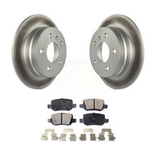 Charger l&#39;image dans la galerie, Rear Coated Disc Brake Rotors &amp; Ceramic Pad Kit For 2006-2011 Mercedes-Benz B200