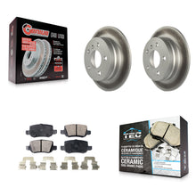 Charger l'image dans la galerie, [Rear] 2006-2011 Mercedes-Benz B200 Premium Coated Rotors &amp; Ceramic Pads Brake Kit For Max Braking