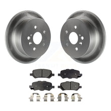 Load image into Gallery viewer, Rear Coated Disc Brake Rotors And Ceramic Pads Kit For 2009-2016 Toyota Venza