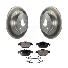 Load image into Gallery viewer, Rear Coated Disc Brake Rotors &amp; Ceramic Pad Kit For Mercedes-Benz C300 C250 C230