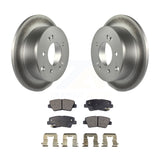 [Rear] 2010-2013 Kia Soul Premium Coated Rotors & Ceramic Pads Brake Kit For Max Braking