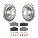 [Rear] 2015-2021 Kia Sedona Premium Coated Rotors & Ceramic Pads Brake Kit For Max Braking