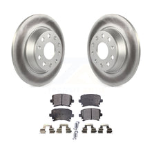 Charger l&#39;image dans la galerie, Rear Coat Brake Rotor Ceramic Pad Kit For Volkswagen Tiguan CC Jetta Audi Passat