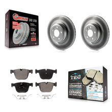 Charger l'image dans la galerie, Rear Coat Brake Rotor Ceramic Pad Kit For BMW 750Li xDrive 750i 550i GT Alpina 7