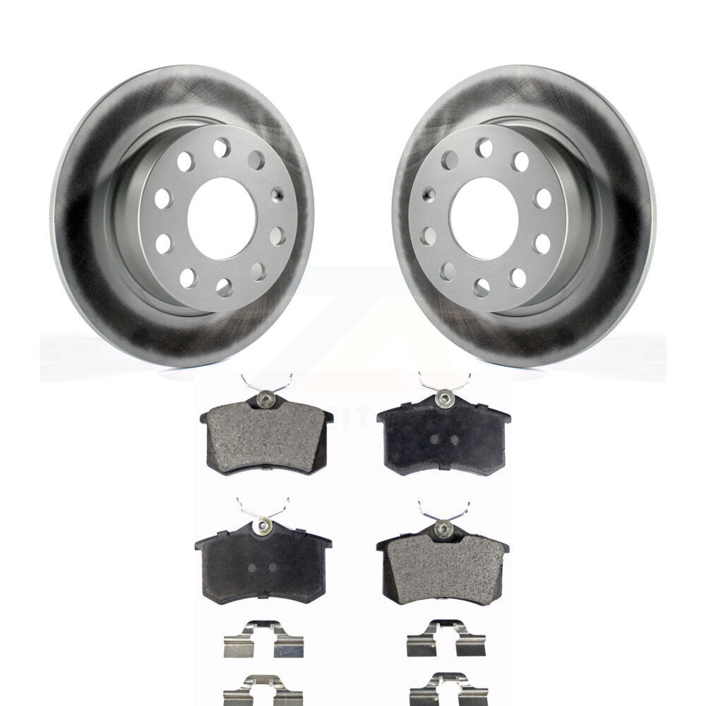Hart Brakes Rear Brakes and Rotors Kit |Rear Brake Pads| Brake Rotors and Pads| Ceramic Brake Pads and Rotors |fits 1997-2015 Acura CSX ILX; Honda : Hart Brakes Front Rear Brakes and Rotors Kit |Front