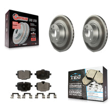 Charger l'image dans la galerie, [Rear] 2012 BMW X3 From 10 11 Premium Coated Rotors &amp; Ceramic Pads Brake Kit For Max Braking