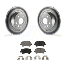 Load image into Gallery viewer, Rear Coat Disc Brake Rotor Ceramic Pad Kit For 2012-2015 Land Rover Range Evoque