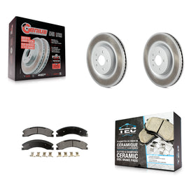 Kit de plaquettes de frein en céramique pour rotors de frein arrière, pour Nissan NV2500 NV3500 NV1500 2012 – 2021 