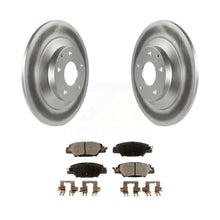 Load image into Gallery viewer, Rear Coated Disc Brake Rotors And Ceramic Pads Kit For Mazda CX-5