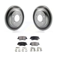 Load image into Gallery viewer, Rear Coat Disc Brake Rotor Ceramic Pad Kit For Kia Optima Hyundai Sonata Soul EV