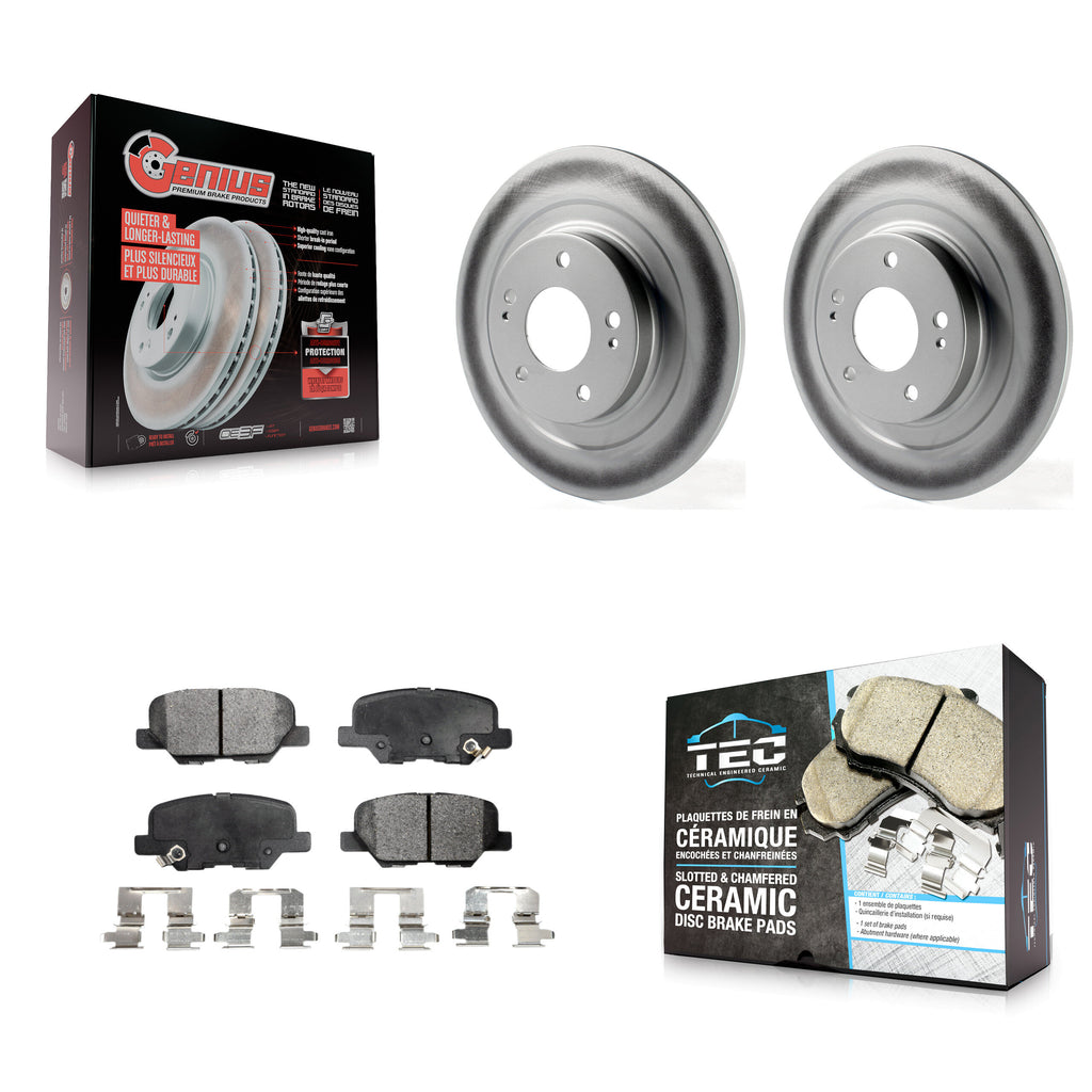 Kit de plaquettes de frein en céramique pour rotors de frein arrière, pour Mitsubishi Outlander Sport PHEV RVR 