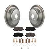 Rotors de frein à disque à revêtement arrière et kit de plaquettes en céramique pour Acura MDX 2014-2016 