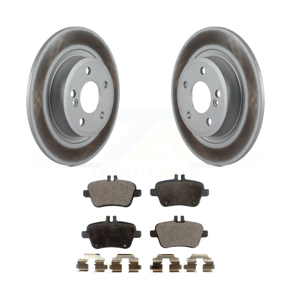 Rear Coat Brake Rotor Ceramic Pad Kit For Mercedes-Benz GLA250 CLA250 INFINITI B