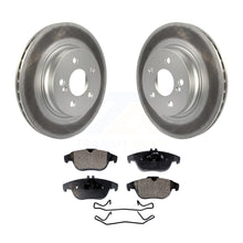 Load image into Gallery viewer, Rear Coat Brake Rotor Ceramic Pad Kit For Mercedes-Benz E350 C250 C300 C350 E550