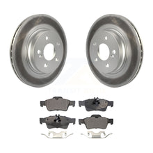 Load image into Gallery viewer, Rear Coated Disc Brake Rotors And Ceramic Pads Kit For Mercedes-Benz E550