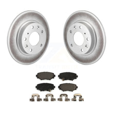 Load image into Gallery viewer, Rear Coated Disc Brake Rotors And Ceramic Pads Kit For Mazda 3 Sport