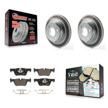 Load image into Gallery viewer, Rear Coat Disc Brake Rotor Ceramic Pad Kit For BMW 328i 320i 428i 228i 230i 328d